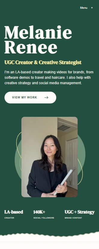 Redesign on mobile